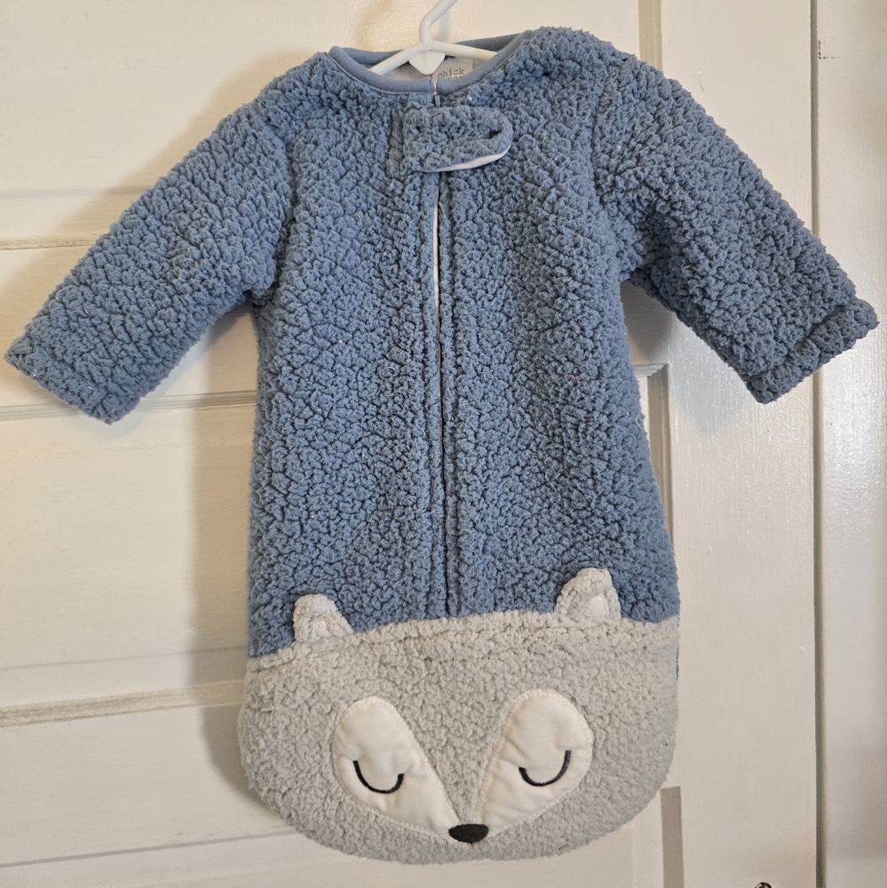 Chick Pea Fleece Baby Bunting